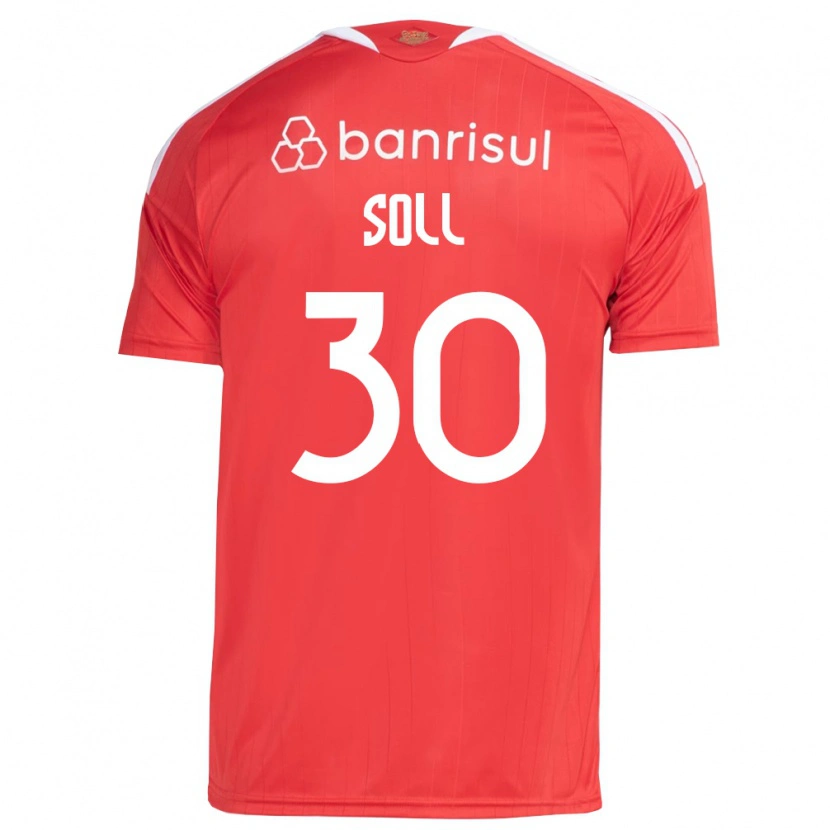 Danxen Kinder Soll #30 Rot Weiß Heimtrikot Trikot 2026/27 T-Shirt