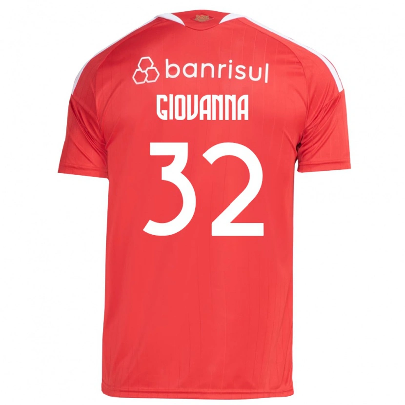 Danxen Kinder Giulia Giovanna #32 Rot Weiß Heimtrikot Trikot 2026/27 T-Shirt