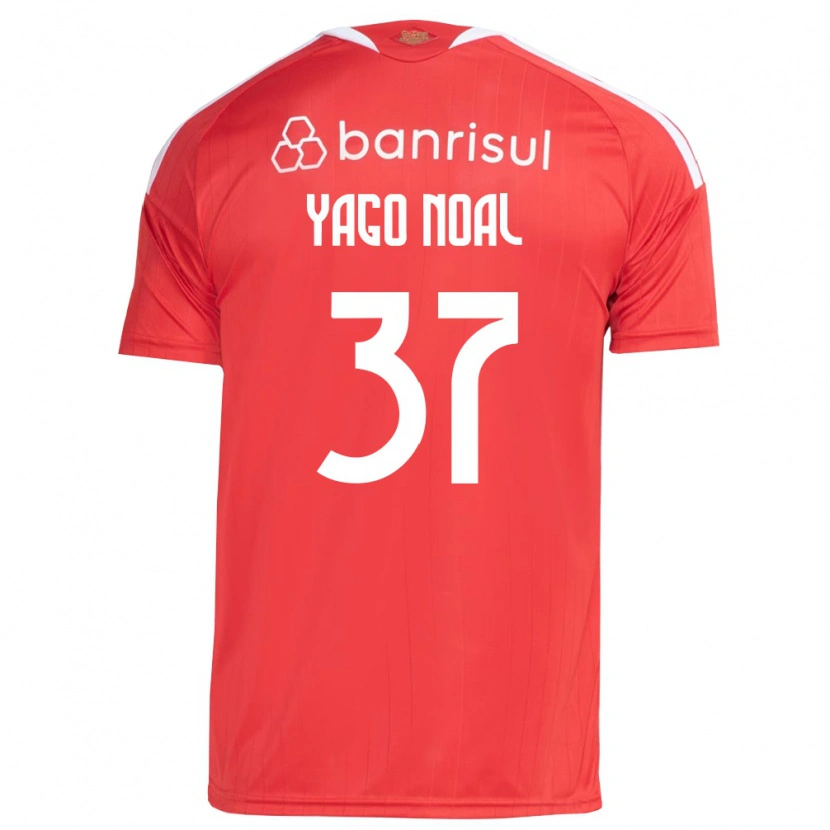 Danxen Kinder Yago Noal #37 Rot Weiß Heimtrikot Trikot 2026/27 T-Shirt