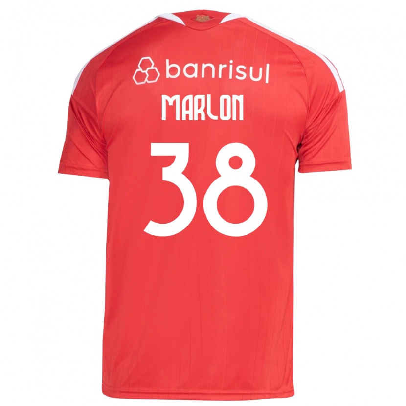 Danxen Kinder Marlon #38 Rot Weiß Heimtrikot Trikot 2026/27 T-Shirt