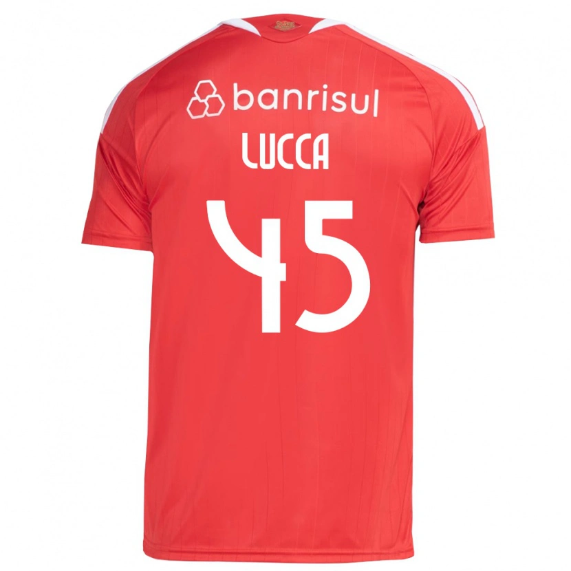 Danxen Kinder Lucca #45 Rot Weiß Heimtrikot Trikot 2026/27 T-Shirt