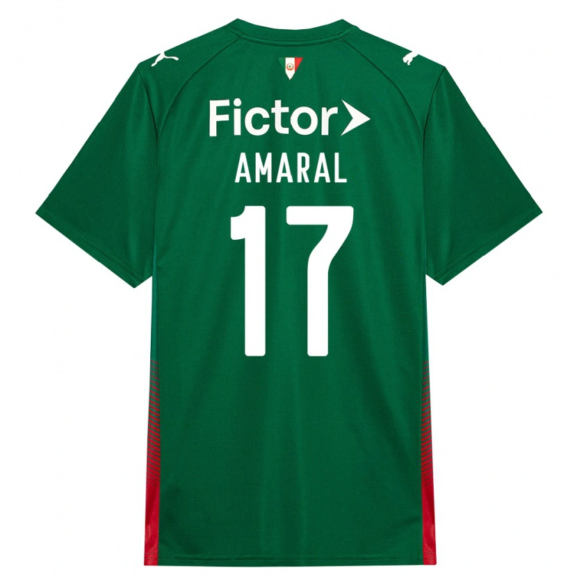 Danxen Kinder Isadora Amaral #17 Grün Rot Weiß Heimtrikot Trikot 2026/27 T-Shirt