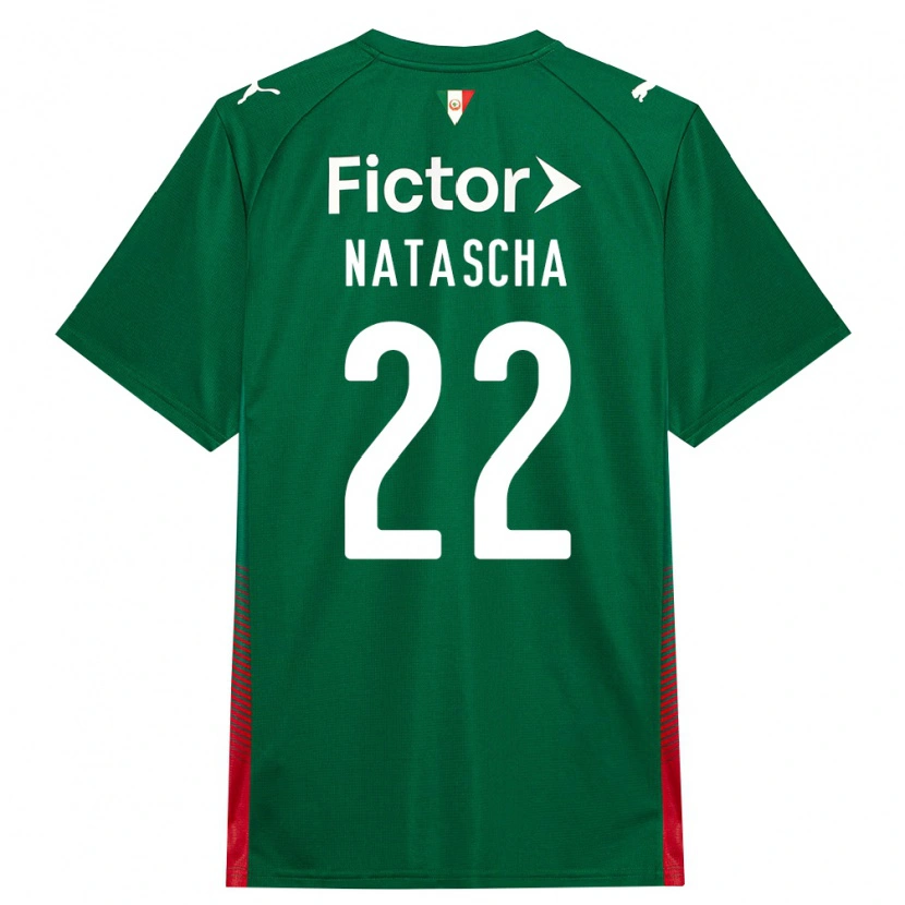 Danxen Kinder Natascha #22 Grün Rot Weiß Heimtrikot Trikot 2026/27 T-Shirt