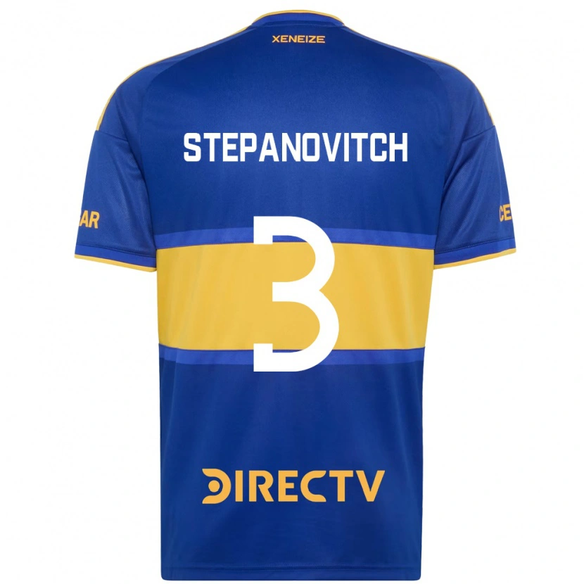 Danxen Kinder Nicolás Stepanovitch #3 Königsblau Gelb Heimtrikot Trikot 2026/27 T-Shirt