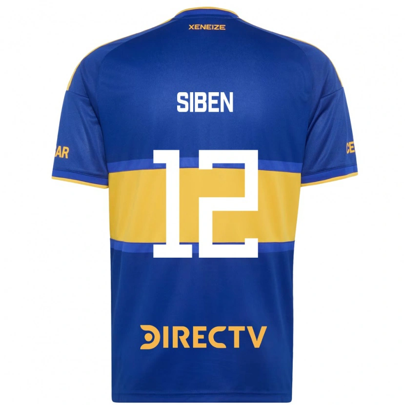 Danxen Kinder Priscila Siben #12 Königsblau Gelb Heimtrikot Trikot 2026/27 T-Shirt