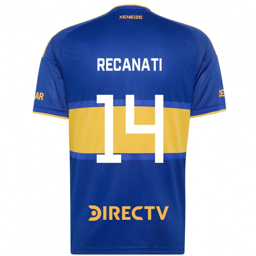 Danxen Kinder Bianca Recanati #14 Königsblau Gelb Heimtrikot Trikot 2026/27 T-Shirt