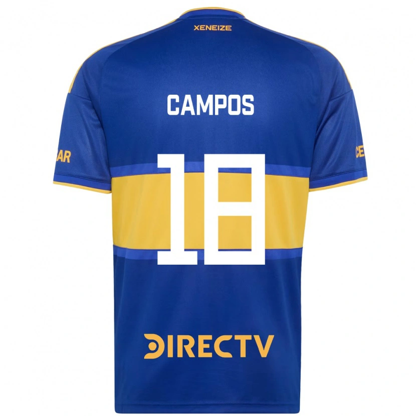 Danxen Kinder Brisa Campos #18 Königsblau Gelb Heimtrikot Trikot 2026/27 T-Shirt