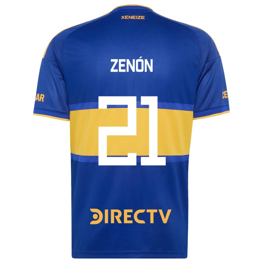 Danxen Kinder Kevin Zenón #21 Königsblau Gelb Heimtrikot Trikot 2026/27 T-Shirt