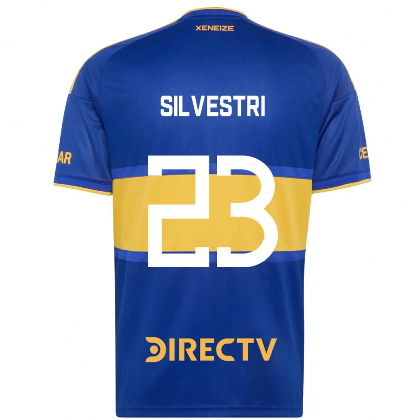 Danxen Kinder Delfina Silvestri #23 Königsblau Gelb Heimtrikot Trikot 2026/27 T-Shirt