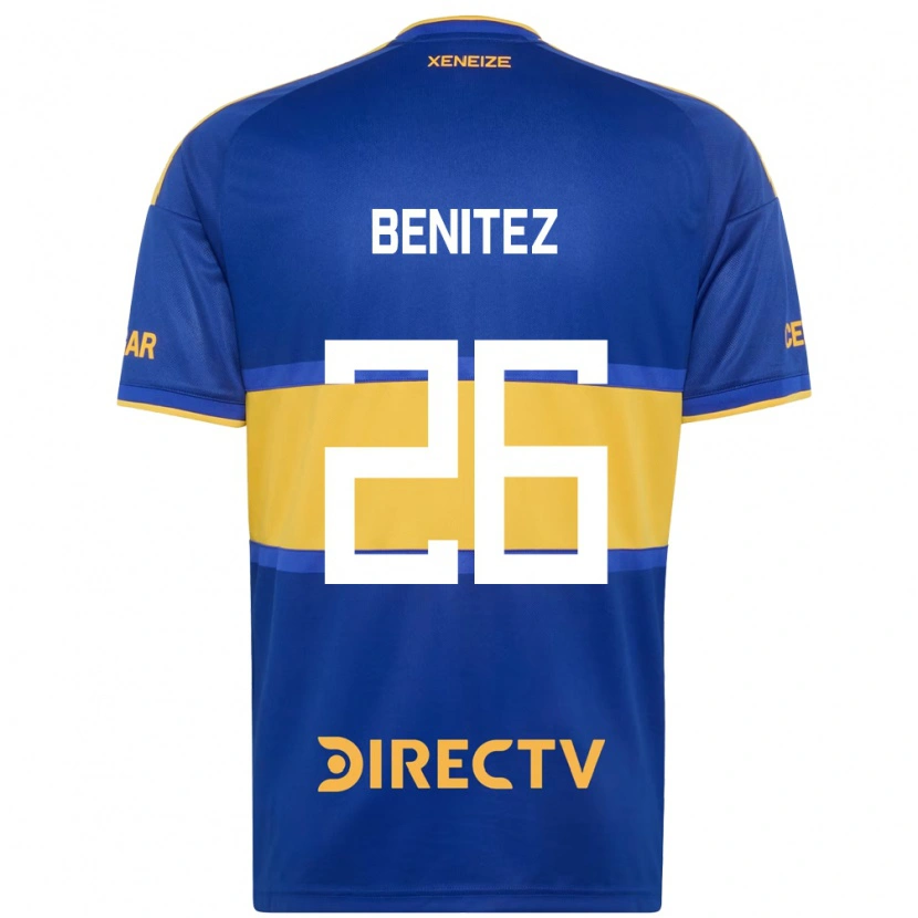 Danxen Kinder Lorena Benitez #26 Königsblau Gelb Heimtrikot Trikot 2026/27 T-Shirt
