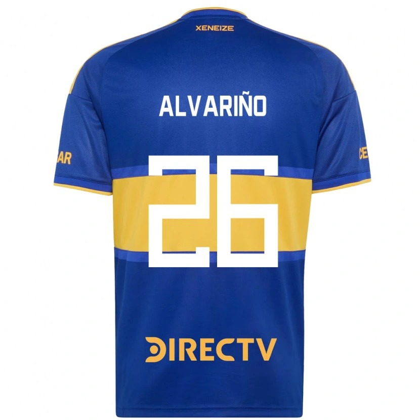 Danxen Kinder Alexis Alvariño #26 Königsblau Gelb Heimtrikot Trikot 2026/27 T-Shirt