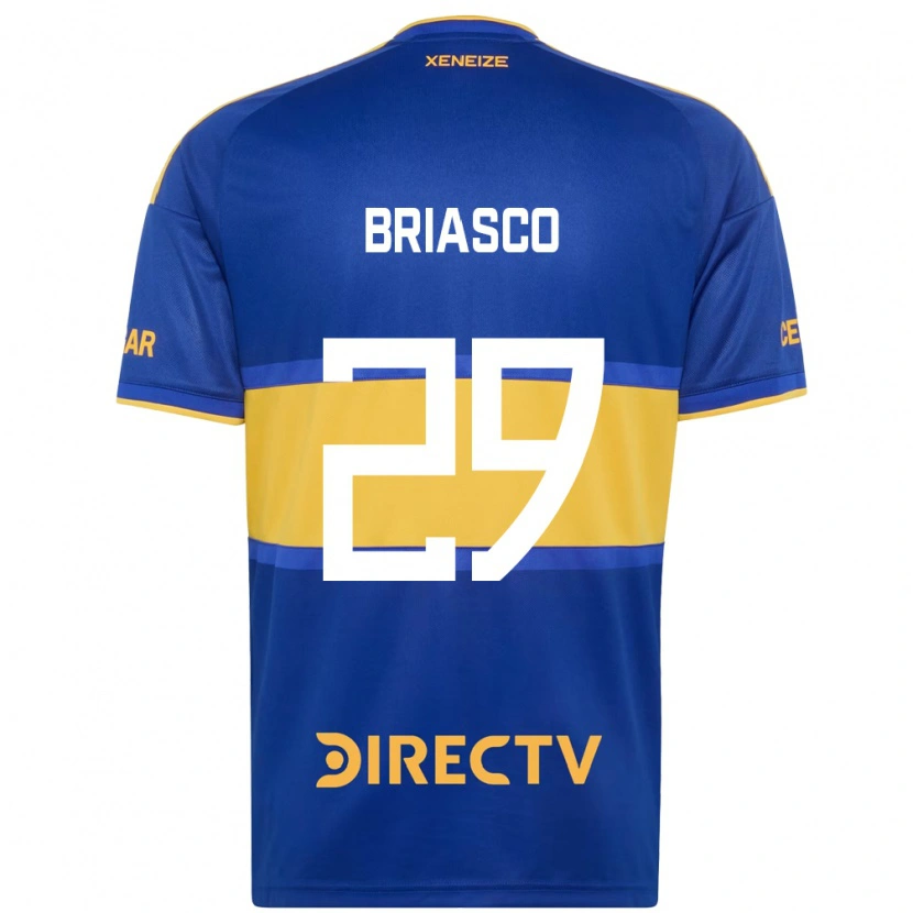 Danxen Kinder Norberto Briasco #29 Königsblau Gelb Heimtrikot Trikot 2026/27 T-Shirt