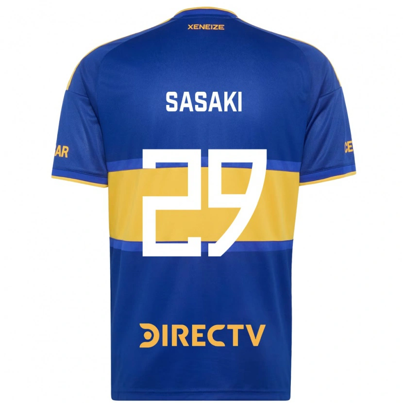 Danxen Kinder Yuria Sasaki #29 Königsblau Gelb Heimtrikot Trikot 2026/27 T-Shirt