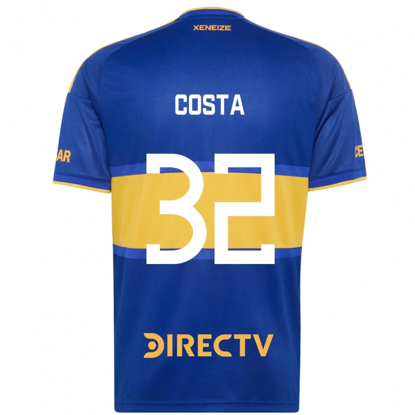 Danxen Kinder Ayrton Costa #32 Königsblau Gelb Heimtrikot Trikot 2026/27 T-Shirt