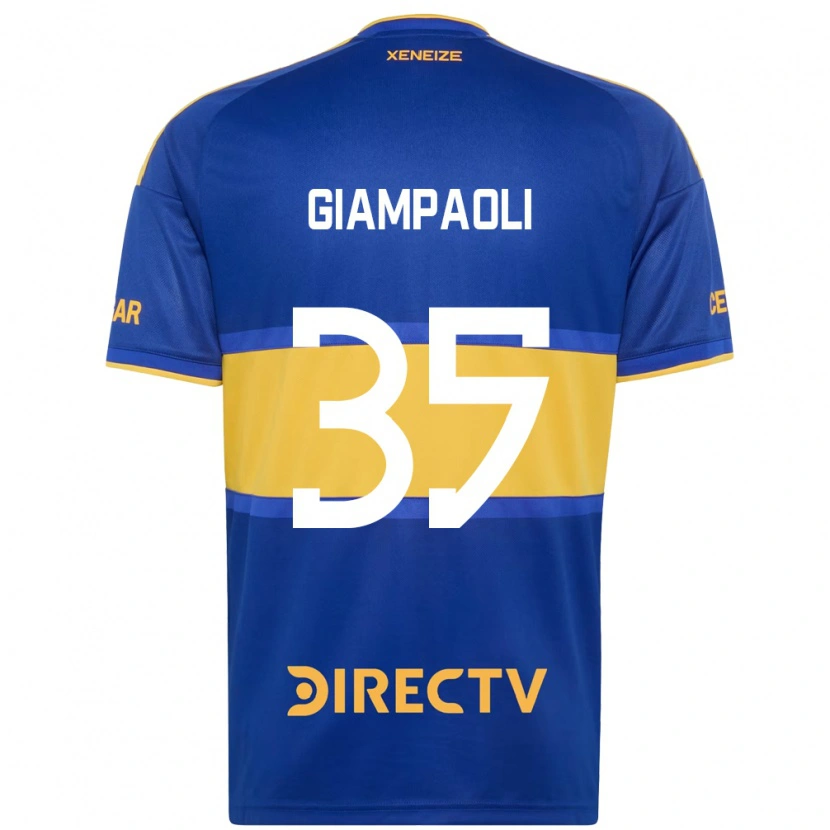 Danxen Kinder Renzo Giampaoli #35 Königsblau Gelb Heimtrikot Trikot 2026/27 T-Shirt