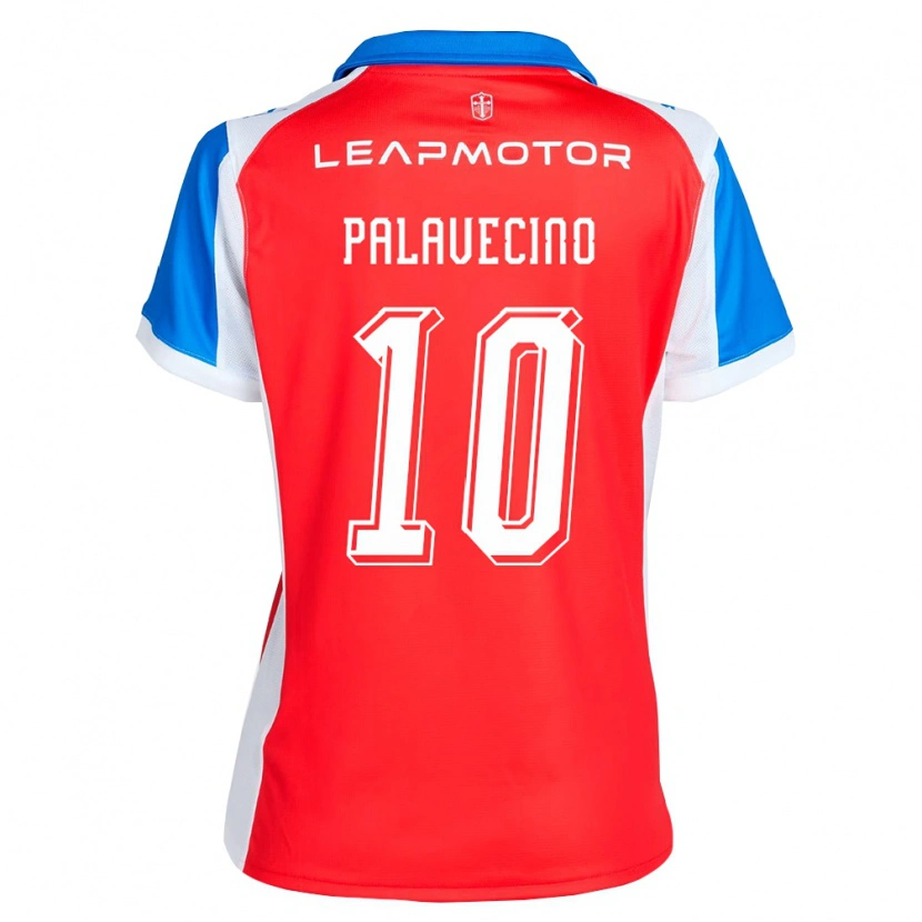 Danxen Kinder Matías Palavecino #10 Rot Blau Auswärtstrikot Trikot 2026/27 T-Shirt