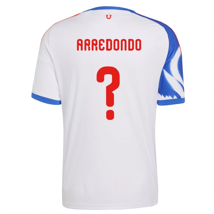 Danxen Kinder Milovan Arredondo #0 Weiß Marineblau Auswärtstrikot Trikot 2026/27 T-Shirt