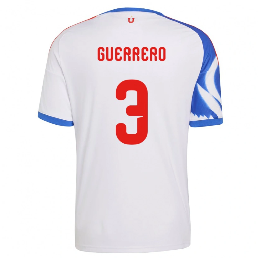 Danxen Kinder Carla Guerrero #3 Weiß Marineblau Auswärtstrikot Trikot 2026/27 T-Shirt