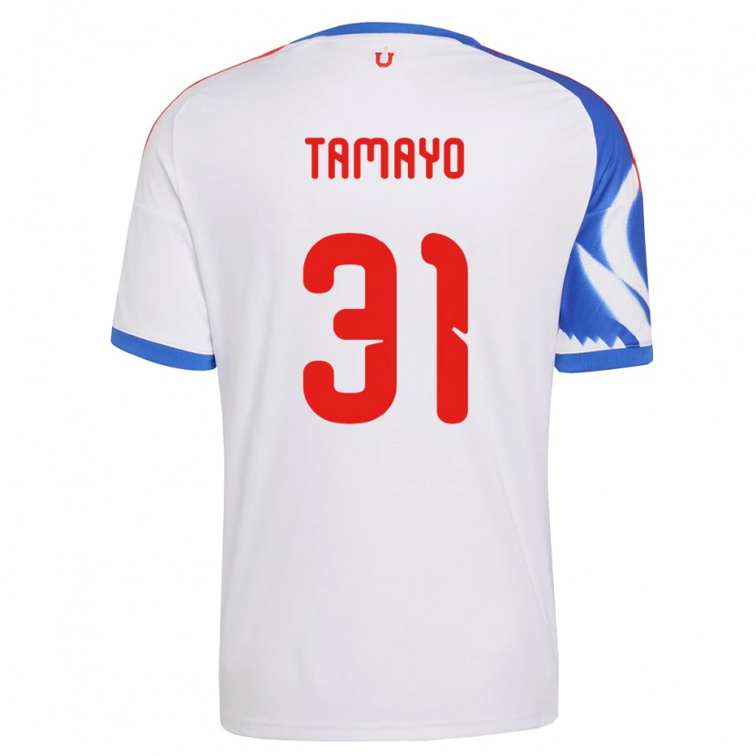 Danxen Kinder Bianneider Tamayo #31 Weiß Marineblau Auswärtstrikot Trikot 2026/27 T-Shirt