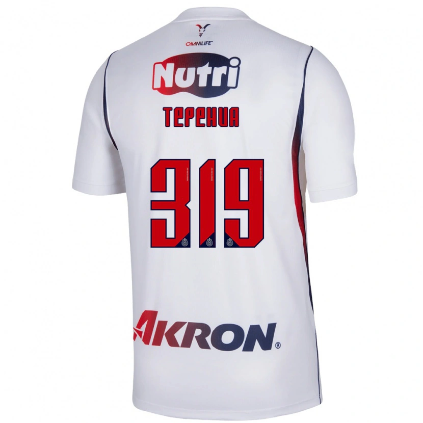 Danxen Kinder Milán Tepehua #319 Rot Weiß Marineblau Auswärtstrikot Trikot 2026/27 T-Shirt