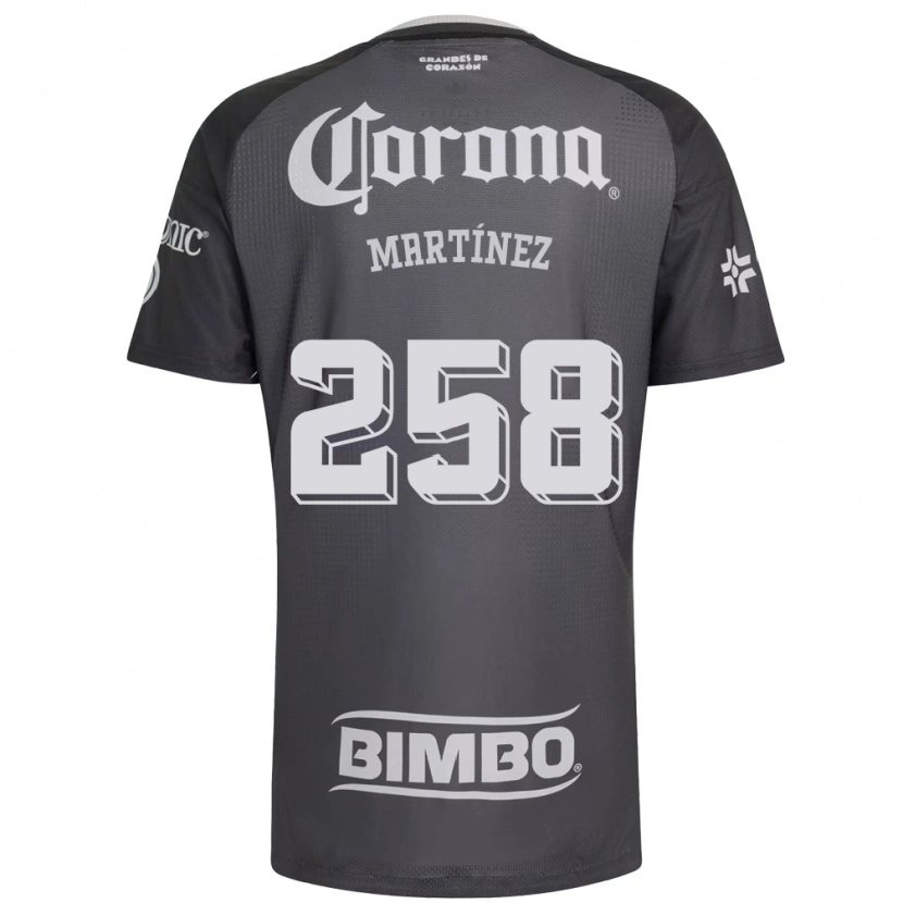 Danxen Kinder Jorge Martínez #258 Grau Weiß Schwarz Auswärtstrikot Trikot 2026/27 T-Shirt