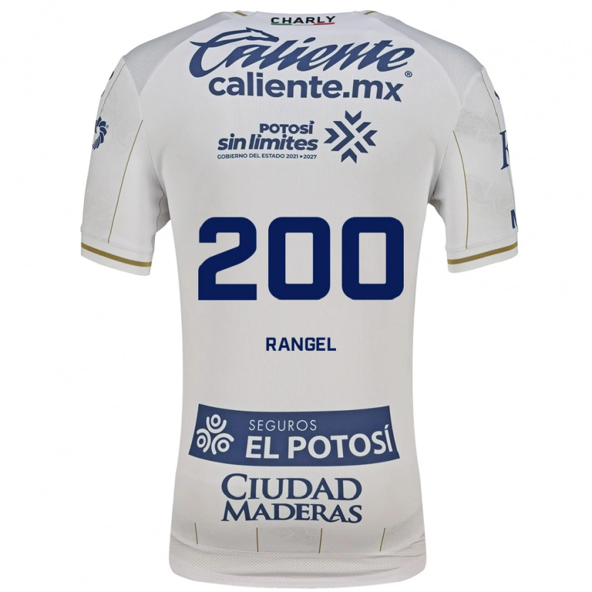 Danxen Kinder Marcelo Rangel #200 Weiß Blau Auswärtstrikot Trikot 2026/27 T-Shirt