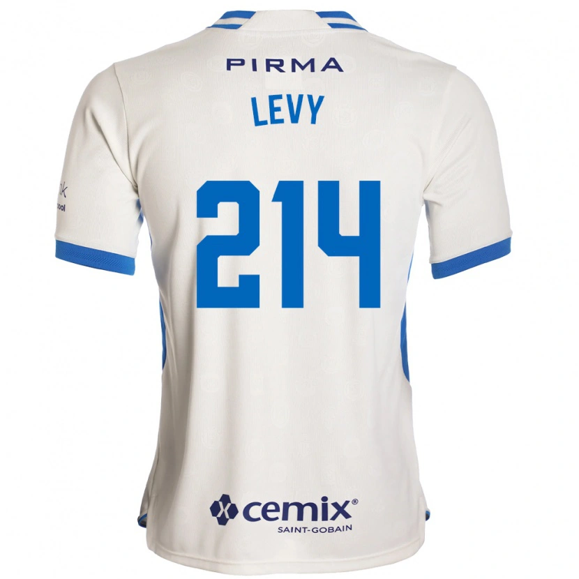 Danxen Kinder Mateo Levy #214 Weiß Blau Rot Auswärtstrikot Trikot 2026/27 T-Shirt