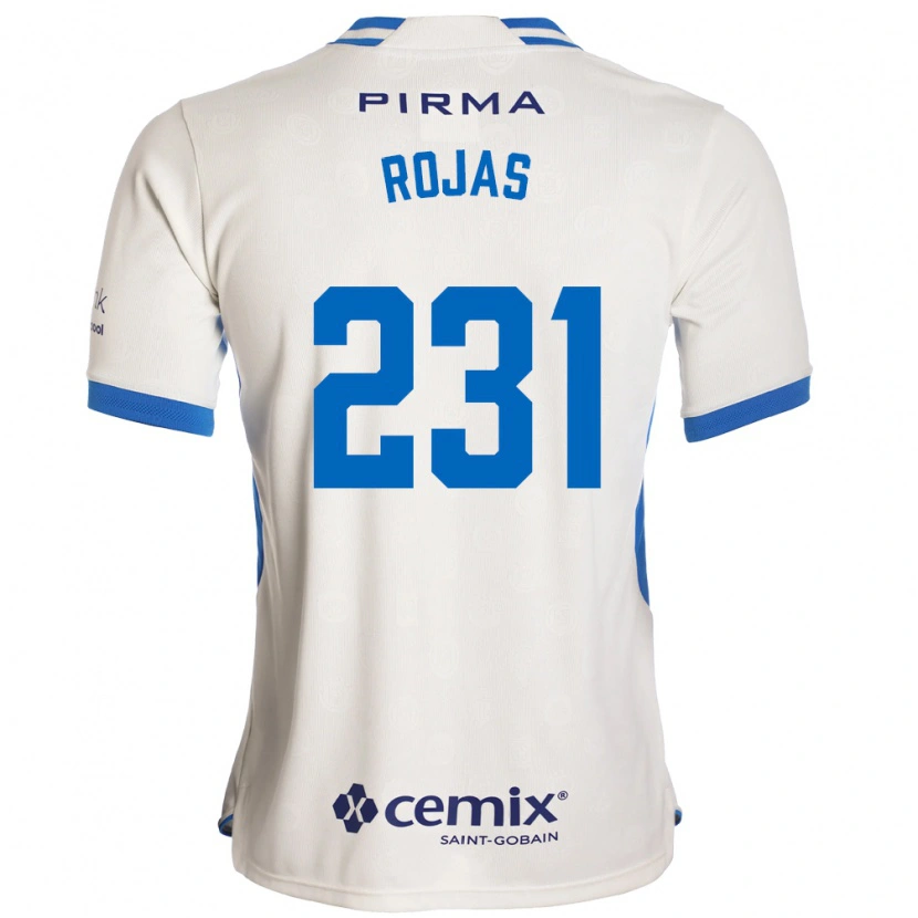 Danxen Kinder Ramiro Rojas #231 Weiß Blau Rot Auswärtstrikot Trikot 2026/27 T-Shirt