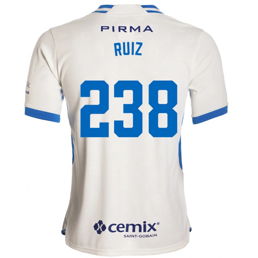 Danxen Kinder Abel Ruiz #238 Weiß Blau Rot Auswärtstrikot Trikot 2026/27 T-Shirt
