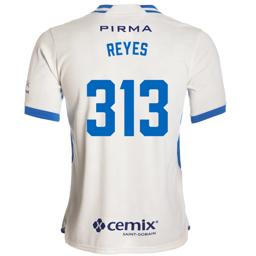 Danxen Kinder Ian Reyes #313 Weiß Blau Rot Auswärtstrikot Trikot 2026/27 T-Shirt
