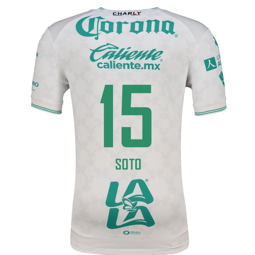 Danxen Kinder Stephanie Soto #15 Hellgrün Weiß Auswärtstrikot Trikot 2026/27 T-Shirt