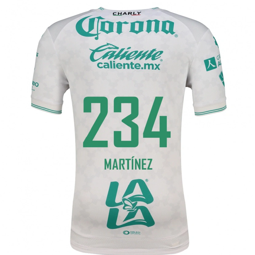 Danxen Kinder Cristian Martínez #234 Hellgrün Weiß Auswärtstrikot Trikot 2026/27 T-Shirt