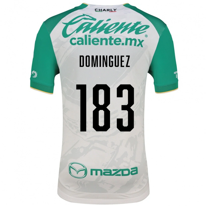 Danxen Kinder Jesús Domínguez #183 Hellgrün Weiß Auswärtstrikot Trikot 2026/27 T-Shirt