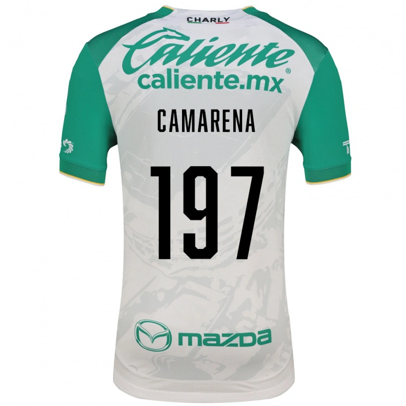 Danxen Kinder Gael Camarena #197 Hellgrün Weiß Auswärtstrikot Trikot 2026/27 T-Shirt