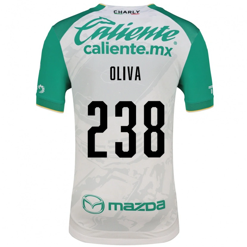 Danxen Kinder Emiliano Oliva #238 Hellgrün Weiß Auswärtstrikot Trikot 2026/27 T-Shirt