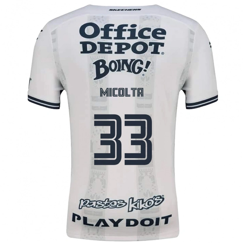 Danxen Kinder Andrés Micolta #33 Rot Weiß Schwarz Auswärtstrikot Trikot 2026/27 T-Shirt