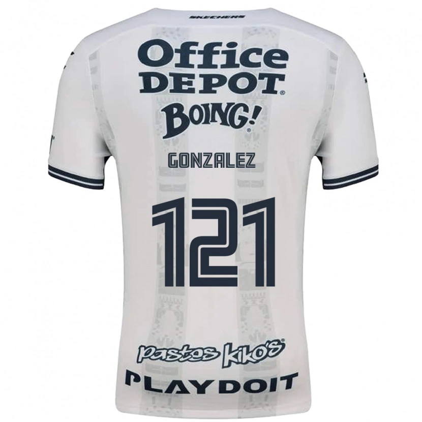Danxen Kinder Cristian González #121 Rot Weiß Schwarz Auswärtstrikot Trikot 2026/27 T-Shirt