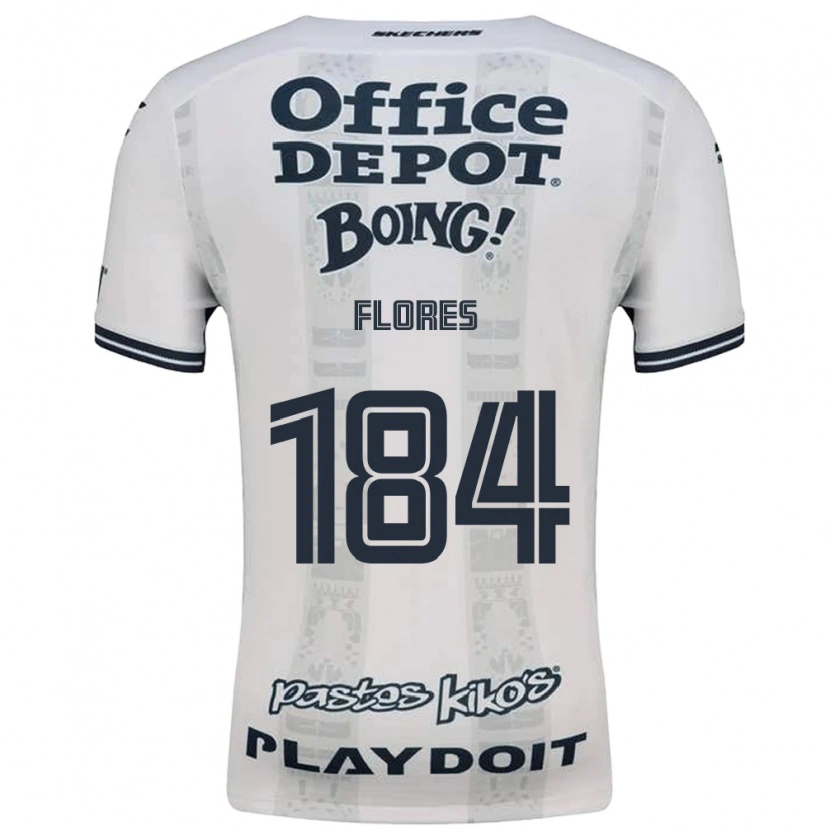 Danxen Kinder Jason Flores #184 Rot Weiß Schwarz Auswärtstrikot Trikot 2026/27 T-Shirt