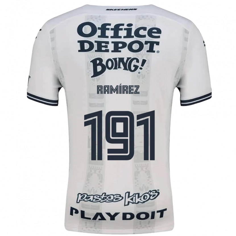 Danxen Kinder Juan Ramírez #191 Rot Weiß Schwarz Auswärtstrikot Trikot 2026/27 T-Shirt