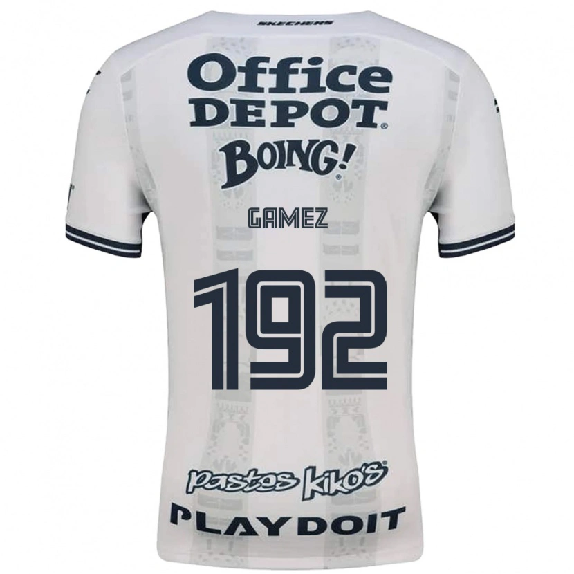Danxen Kinder Jonathan Gámez #192 Rot Weiß Schwarz Auswärtstrikot Trikot 2026/27 T-Shirt