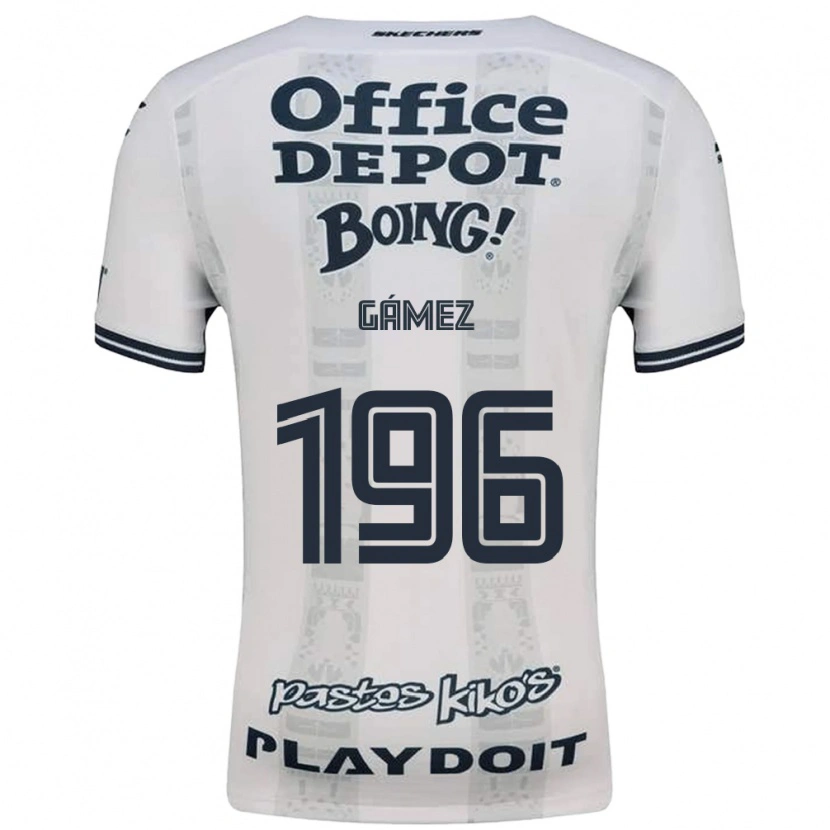 Danxen Kinder Juan Gámez #196 Rot Weiß Schwarz Auswärtstrikot Trikot 2026/27 T-Shirt