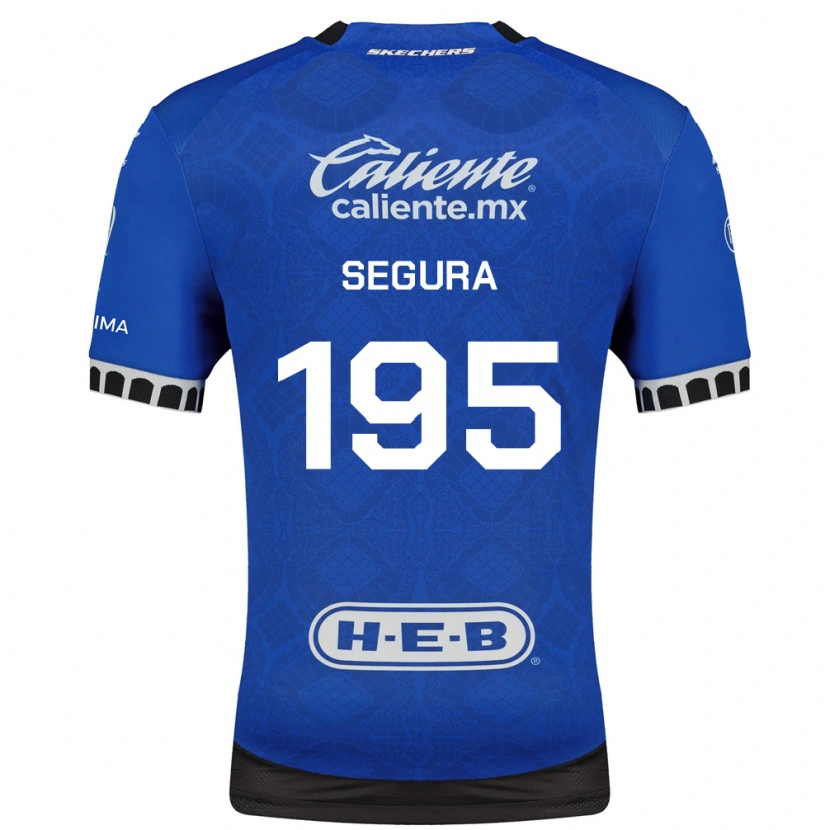 Danxen Kinder Rubén Segura #195 Königsblau Weiß Schwarz Auswärtstrikot Trikot 2026/27 T-Shirt