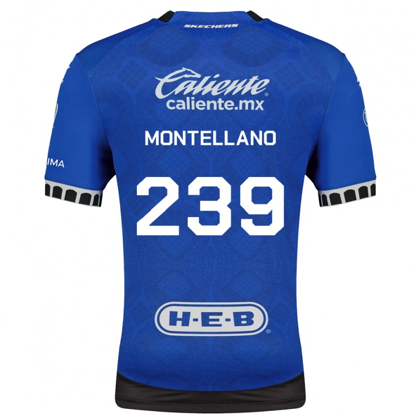 Danxen Kinder Miguel Montellano #239 Königsblau Weiß Schwarz Auswärtstrikot Trikot 2026/27 T-Shirt