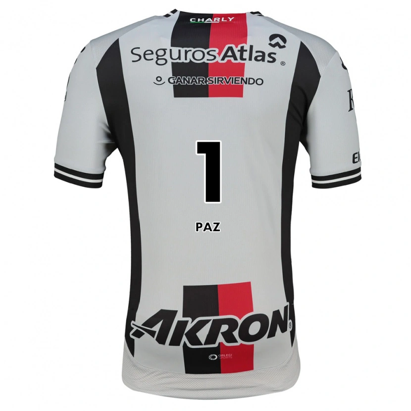 Danxen Kinder Ana Gabriela Paz #1 Weiß Rot Schwarz Auswärtstrikot Trikot 2026/27 T-Shirt