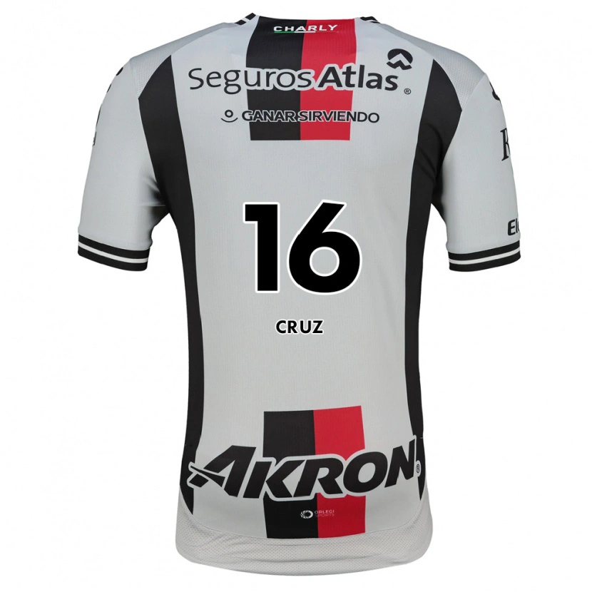 Danxen Kinder Daniela Cruz #16 Weiß Rot Schwarz Auswärtstrikot Trikot 2026/27 T-Shirt