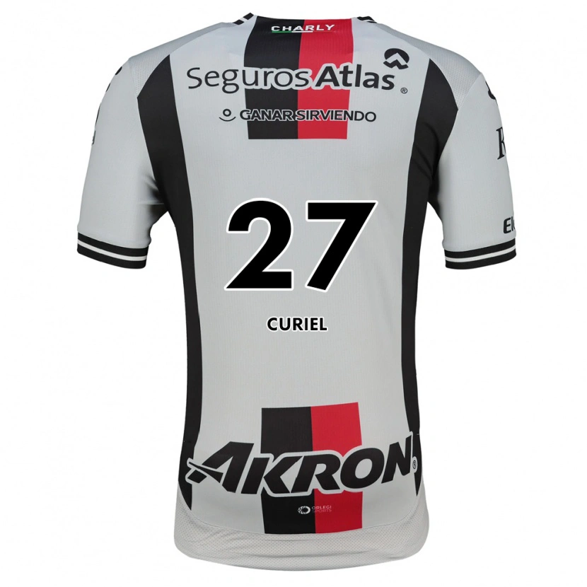 Danxen Kinder Alexa Curiel #27 Weiß Rot Schwarz Auswärtstrikot Trikot 2026/27 T-Shirt