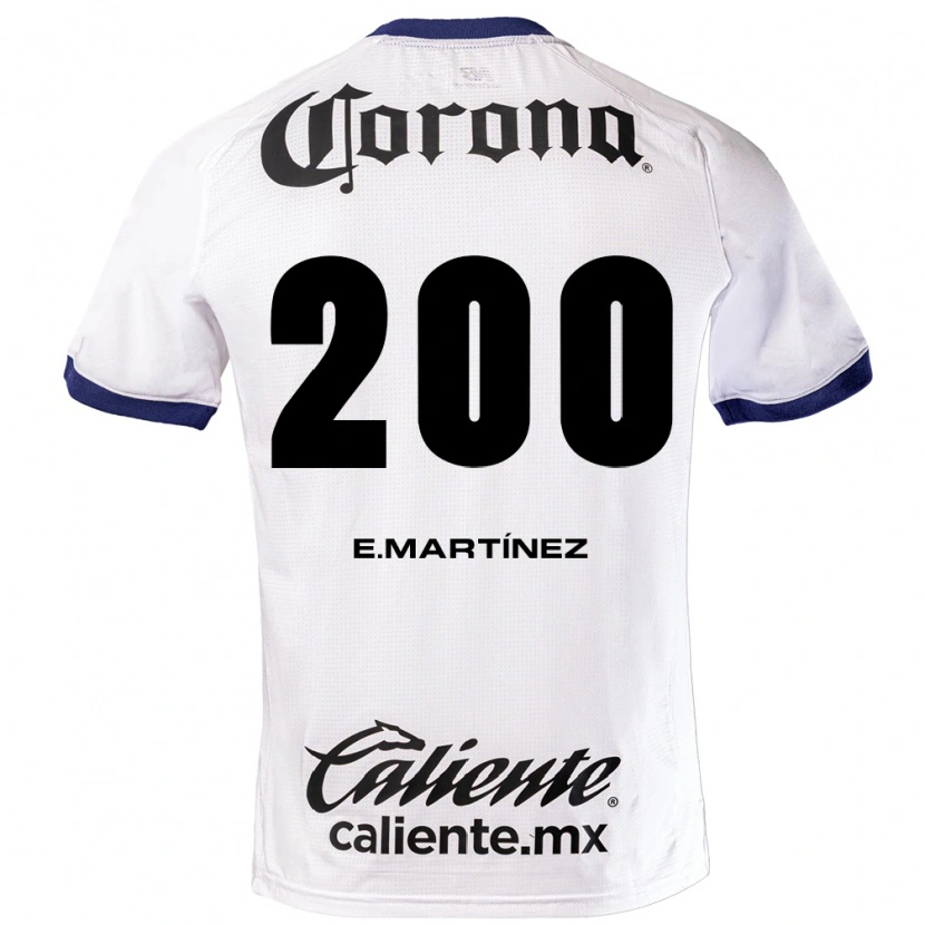 Danxen Kinder Edgar Martínez #200 Weiß Blau Schwarz Auswärtstrikot Trikot 2026/27 T-Shirt