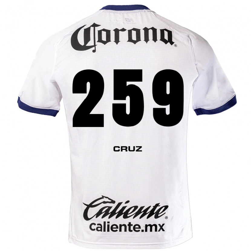 Danxen Kinder Eder Cruz #259 Weiß Blau Schwarz Auswärtstrikot Trikot 2026/27 T-Shirt