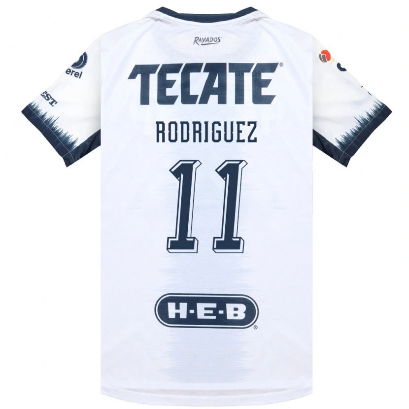 Danxen Kinder Lizette Rodriguez #11 Weiß Tintenblau Rot Auswärtstrikot Trikot 2026/27 T-Shirt