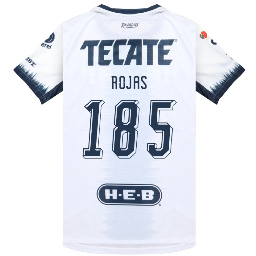 Danxen Kinder Allen Rojas #185 Weiß Tintenblau Rot Auswärtstrikot Trikot 2026/27 T-Shirt
